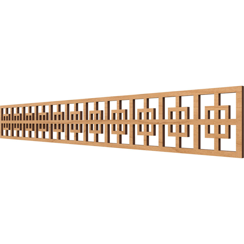 Moulure de chantournage Cambridge, Érable, H 6 po x l 46,5 po x P 0,375 po