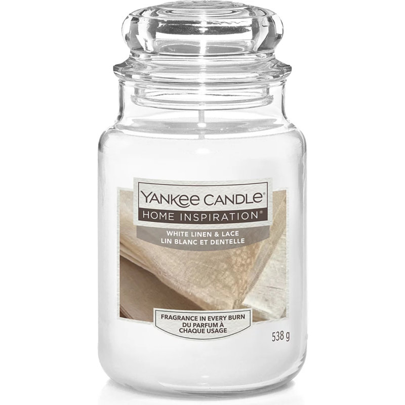  Yankee Candle White Linen And Lace