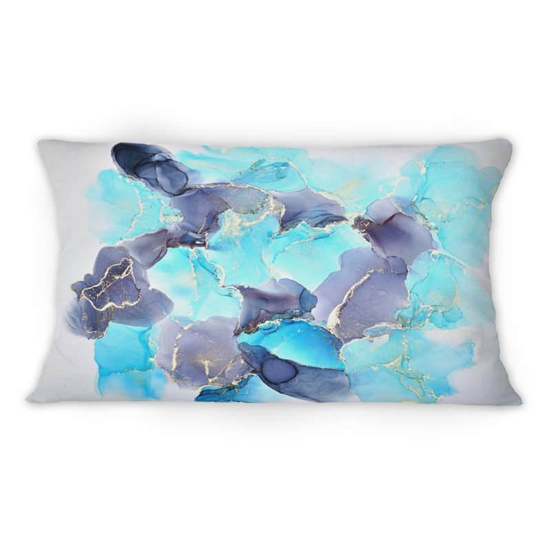 Coussin 12 "x 20" Turquoise