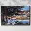 «The River Has Burst Its Banks» par Claude Monet - reproduction sur toile flottante-92471979-92471981