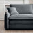 Comfortable Single Deep Seat Sofa With One Pillow For Living Room-1867691559