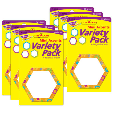 Color Harmony Hexa-Swirls Mini Accents Variety Pack