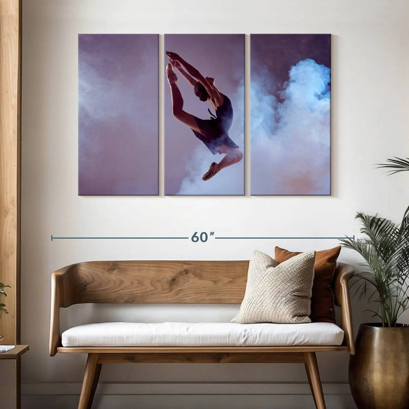 Ballerine Enn Leaping, H 32 po x l 50 po