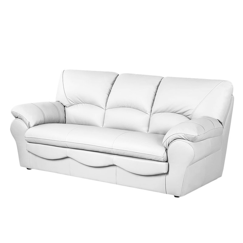 Heppman 3 Seater Sofa, White