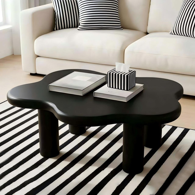 Table basse Elsin, Noir