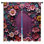 Rideaux à motif floral et voilage obscurcissant - 2 panneaux
