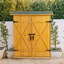 Armoire d'extérieur en bois massif Lean-To-85638033