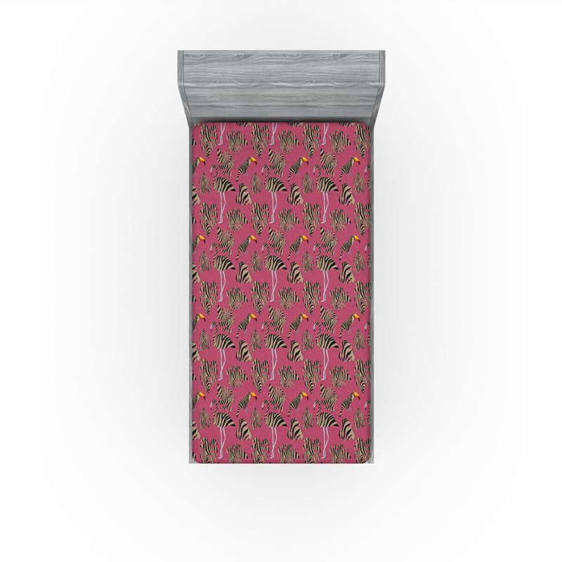 Drap-housse tropical Ambesonne, Drap-housse simple TG
