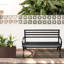 Banc d'extérieur en métal Ariyanah