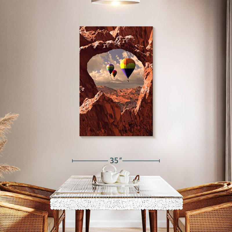 Mehar Southwest Hot Air Balloons, 45" H x 30" W