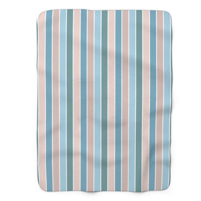 Calm Design - Couverture Sherpa de qualité supérieure 1 pièce, Grand lit
