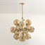 Troy Lighting Ellory 13 Light Chandelier in Patina Brass-1619250553