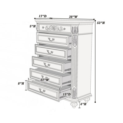 Commode 1 pièce à conception unique