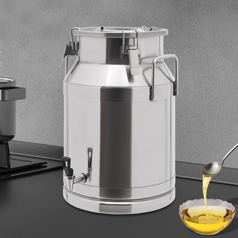 Desaray Stainless Steel Sealed Bucket Milk Can