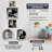 Indria Metal Wall Clock
