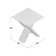 Cotaco Glass Top End Table