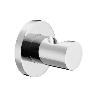 DAX Brass Round Shower Holder, Chrome