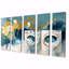 «Blue Impressionist Soap Suds Modern Laundry II»-107604885