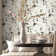 Simply Candice Linden Flower 20' L x 20.5" W Smooth Peel and Stick Wallpaper Roll