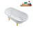 57.5'' x 29.5'' Soaking Acrylic Bathtub-83636132-83636135