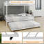 Cadre de lit, lit superposé en fer avec rails de sécurité pour chambre d'amis, chambre à coucher-93009718-93009705