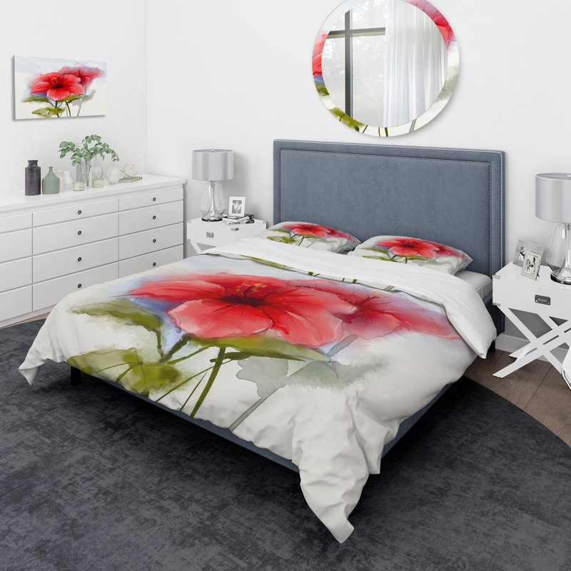 Ensemble de housse de couette traditionnelle, Housse de couette très grand + 2 taies décoratives