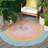 Korin Woven Performance Machine Washable Performance Chevron Indoor/Outdoor Area Rug-908214824