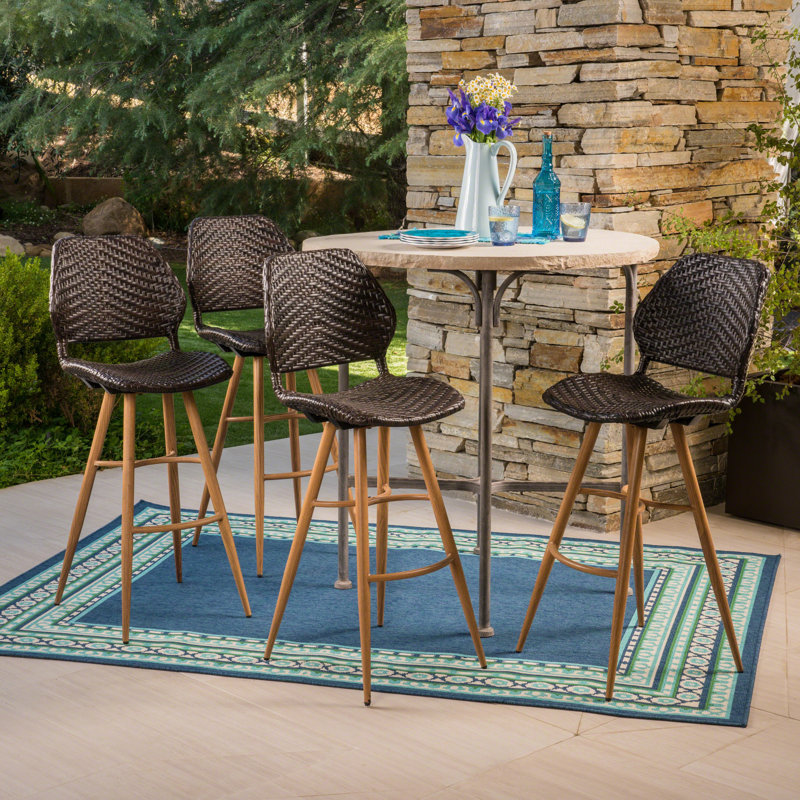  Tabouret de bar 29 po Wicker