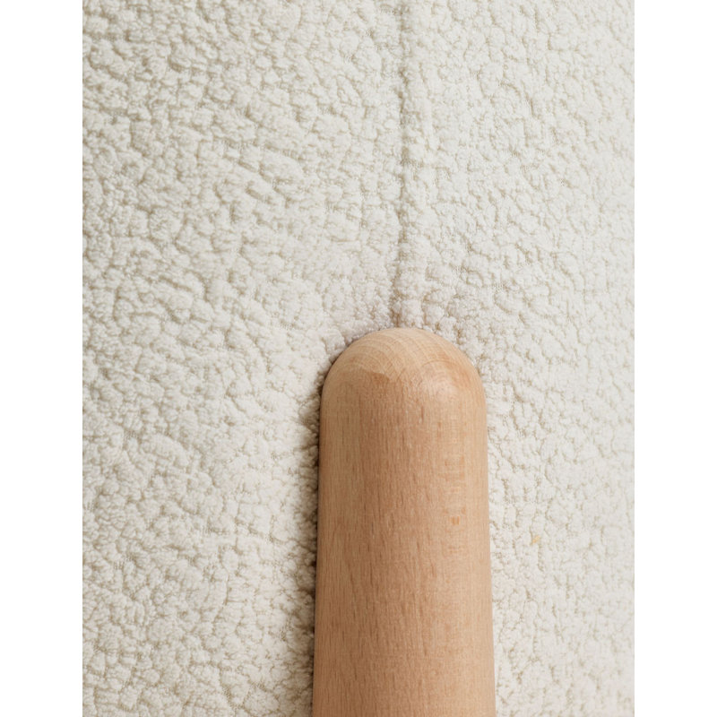 Pouf, Blanc