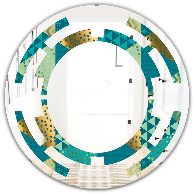 Miroir mural Space Dynamics I, H 23,6 po x l 23,6 po