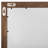 Wall Fiberboard Small - 2' - 4' Chalkboard