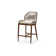 USLivings Upholstered Counter Stool with Metal Frame & Reviews | Wayfair