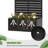 Outdoor Metal Planter Box Raised Garden Beds with Trellis-948878096-958284982