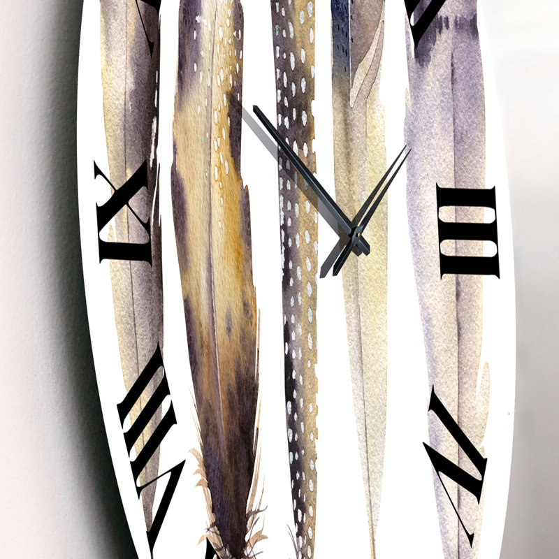 Horloge murale bohème et éclectique Boho, Petit