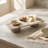 Marble Footed Pedestal with Flat Feet