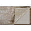 Tapis gris en polyester fabriqué à la main-93833489