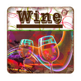 Noll Wood Square 4 Piece Coaster Set