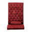 Chaise longue moderne capitonnée