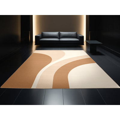 Tapis de couleur unie minimaliste lavable à la machine Peksenak