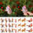 3.15'' Animal Print Animals Hanging Figurine Ornament