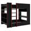 Bunk Bed with Built-in Desk and Storage Shelves, Ultimate Setup for Gamers