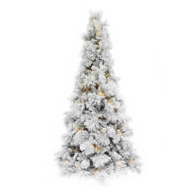 90' H Lighted Artificial Christmas Tree