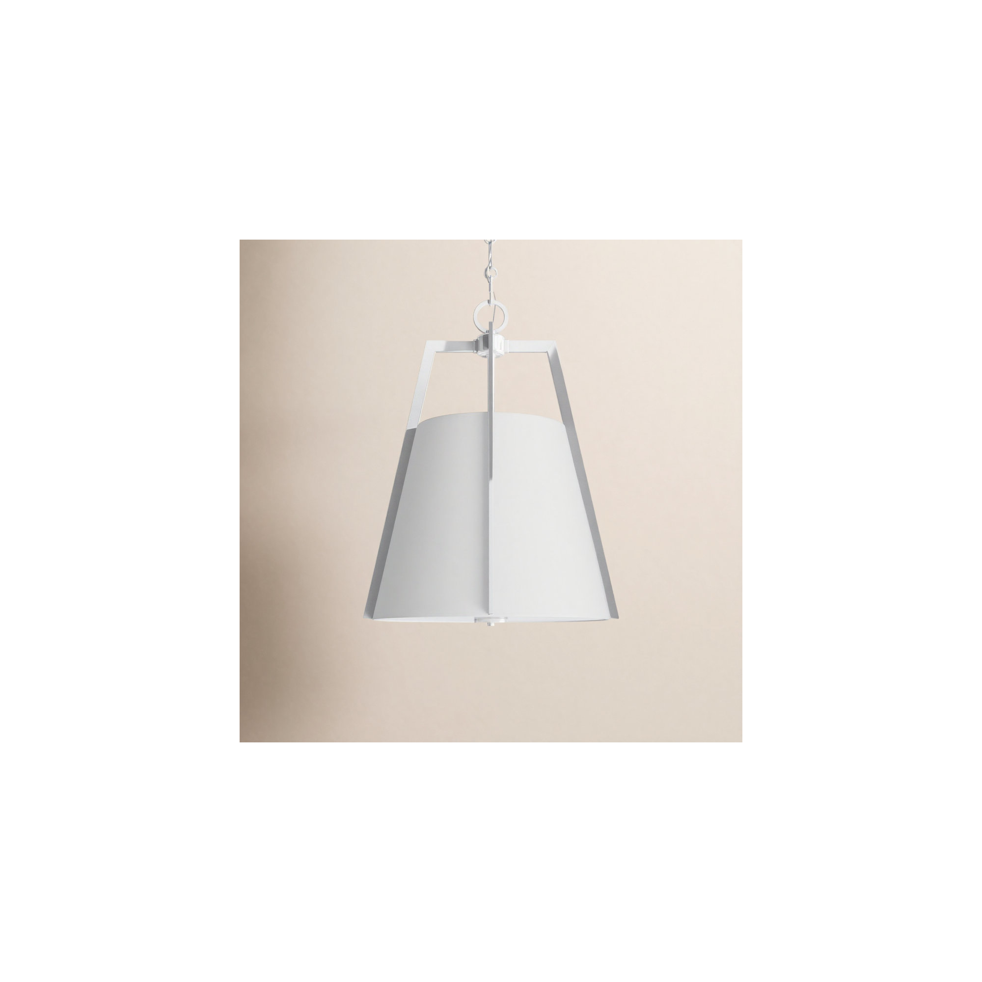 Joy 3 Light Dimmable Pendant, Chrome
