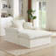 Fauteuil d'appoint avec repose-pieds-943527421