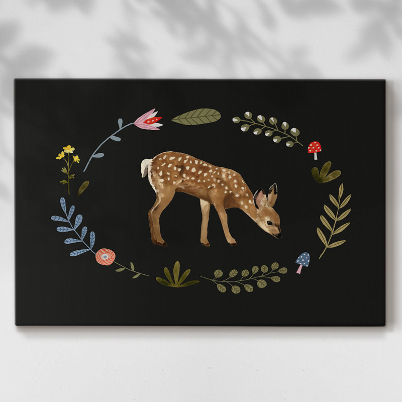 Toile tendue Critter & Foliage III-Gallery, H 8 po x l 12 po