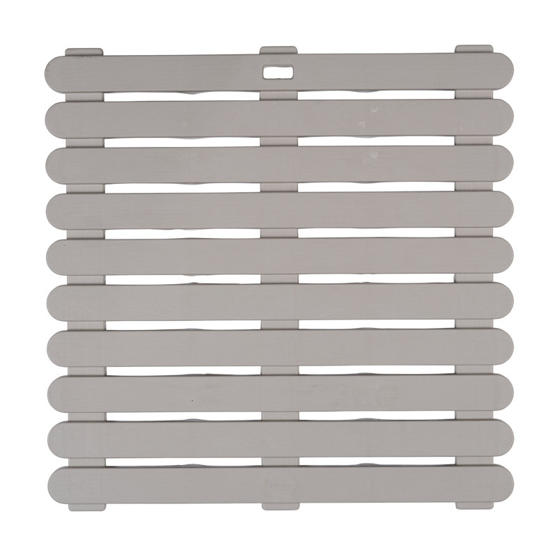 Shalik Polypropylene Plastic Non-Slip Shower Mat
