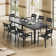 Rajni Rectangular Aluminum Outdoor Dining Table