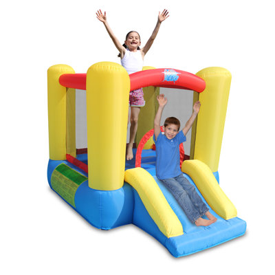 5' x 7' Bounce House with Slide and Air Blower