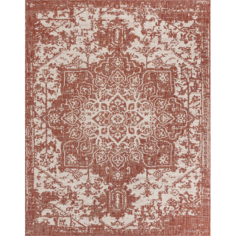 Allayna Dubai Indoor/Outdoor Rug, Rectangle 7'10" x 10'