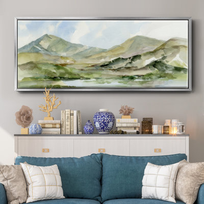 Serene Mountains II - toile encadrée